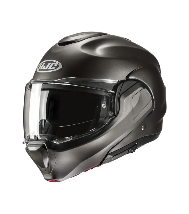 Motorhelm HJC, F100 donkergrijs