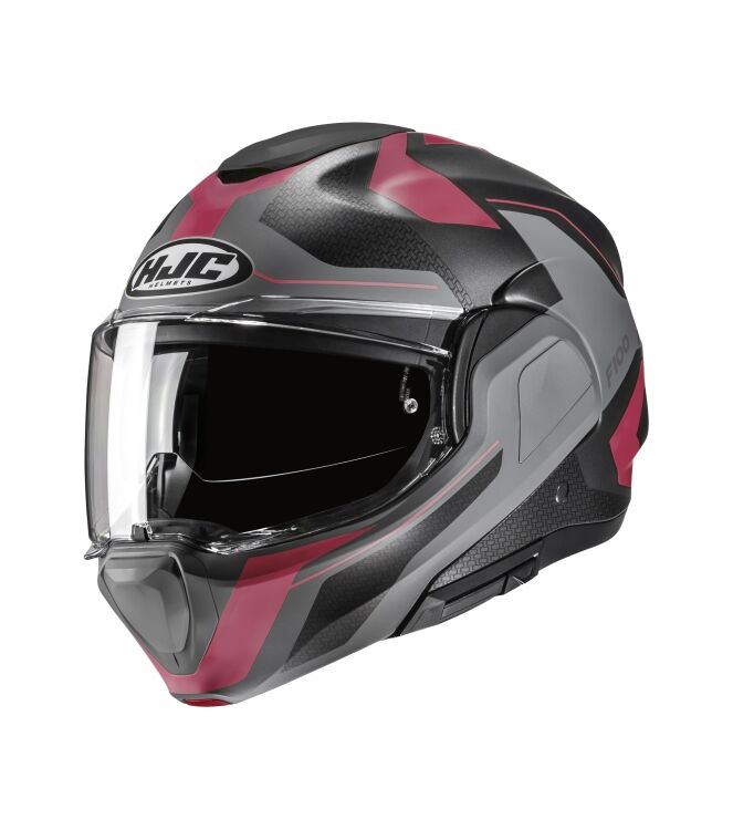 HJC F100 Bios roze/grijs
